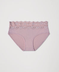 Organic Lace Waist Brief