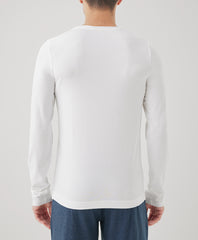 Organic Cool Stretch Long Sleeve Crew Undershirt 3-Pack