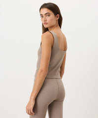 Organic On The Go-To Square Neck Tank