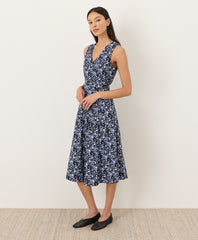 Organic Fit & Flare Easy V-Neck Dress