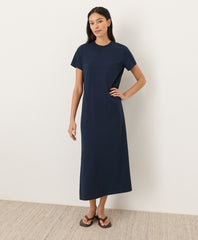 Organic Soft-Slub Essential Easy Tee Maxi Dress