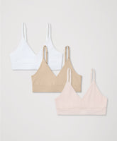 Organic Everyday Classic T-Shirt Bra 3-Pack