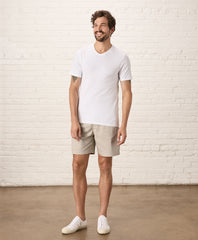 Organic Luxe Essential Slim Fit V-Neck Tee