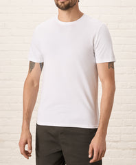 Organic Luxe Essential Slim Fit Crewneck Tee