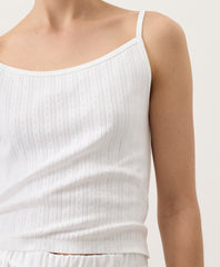Organic Pointelle Cami