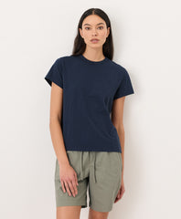 Organic Soft-Slub Essential Crewneck Tee