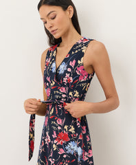 Organic Fit & Flare Easy V-Neck Dress