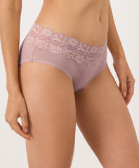 Organic Lace Waist Brief 3-Pack
