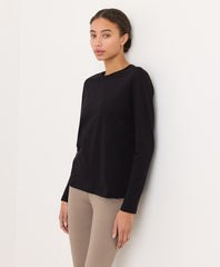 Organic Softspun Essential Crewneck Long Sleeve Tee