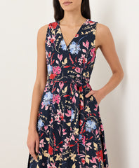Organic Fit & Flare Easy V-Neck Dress
