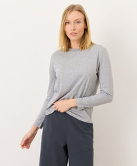 Organic Softspun Essential Crewneck Long Sleeve Tee