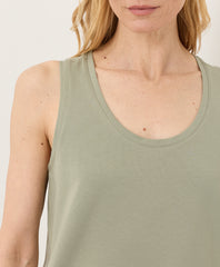 Organic Luxe Essential Scoop Neck Tank