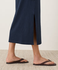 Organic Soft-Slub Essential Easy Tee Maxi Dress