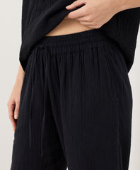 Organic Coastal Double Gauze Tapered Pull-On Pant