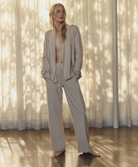 Organic Luxe Essential Wide Leg Pant