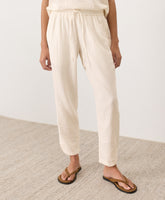 Organic Coastal Double Gauze Tapered Pull-On Pant