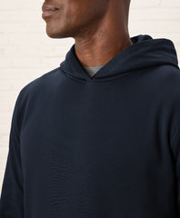 Organic Brushed Fleece Pullover Hoodie