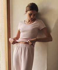 Organic Pointelle Dawnlight Set