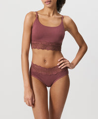 Organic Lace Waist Brief