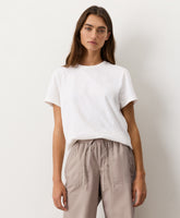 Organic Soft-Slub Essential Crewneck Tee