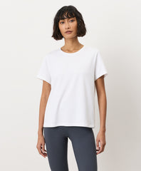 Organic Luxe Essential Crewneck Tee