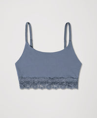 Organic Lace Modern Scoop Bralette