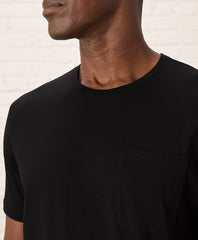 Organic Softspun Essential Pocket Crew Tee