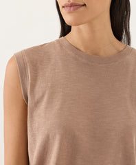 Organic Featherweight Slub Relaxed Muscle Tee