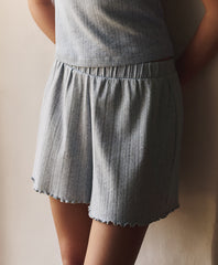 Organic Pointelle Short