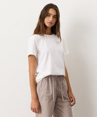 Organic Soft-Slub Essential Crewneck Tee