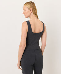 Organic On The Go-To Square Neck Tank