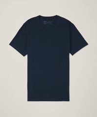 Organic Luxe Essential Slim Fit V-Neck Tee