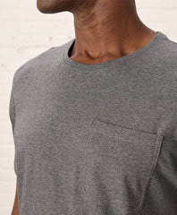Organic Softspun Essential Pocket Crew Tee