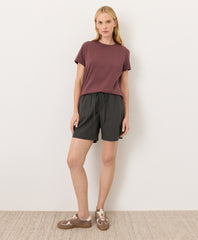 Organic Luxe Essential Crewneck Tee