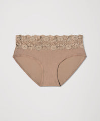 Organic Lace Waist Brief