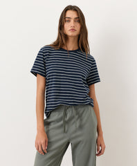 Organic Soft-Slub Essential Crewneck Tee