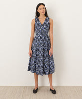 Organic Fit & Flare Easy V-Neck Dress
