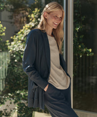 Organic Airplane Wrap Cardigan