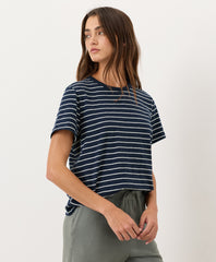 Organic Soft-Slub Essential Crewneck Tee