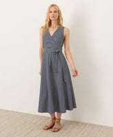 Organic Fit & Flare Easy V-Neck Dress