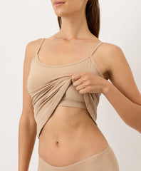 Organic Everyday Shelf Bra Camisole
