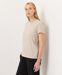 Organic Luxe Essential Crewneck Tee