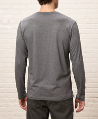 Organic Softspun Long Sleeve Henley