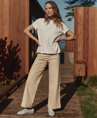 Organic Soft-Slub Essential Crewneck Tee