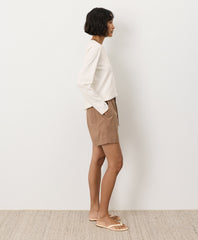 Organic Stretch Poplin Short