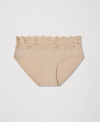 Organic Lace Waist Brief