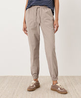 Organic Stretch Poplin Jogger