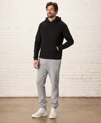Organic Brushed Fleece Pullover Hoodie