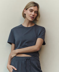 Organic Luxe Essential Crewneck Tee