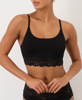 Organic Lace Modern Scoop Bralette
